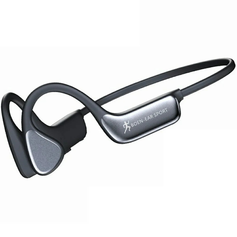 A29 Bone Conduction Bluetooth-compatible Earphones Waterproof Open Ear Headphone for Running Cycling - Black - 1