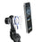 VRIG CA-04 Magnetic Quick Release Back Sticker Mount Stand for DJI Osmo Mobile 8  /  7P  / 7  /  6  /  5  /  SE Aluminum Alloy Portable Stabilizer Mount - Silver - 4