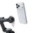 VRIG CA-04 Magnetic Quick Release Back Sticker Mount Stand for DJI Osmo Mobile 8  /  7P  / 7  /  6  /  5  /  SE Aluminum Alloy Portable Stabilizer Mount - Silver - 5