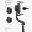 SELFIESHOW L08 Handheld Bluetooth-compatible Selfie Stick Hidden Tripod Live Broadcast Bracket with Remote Control - Black - 3