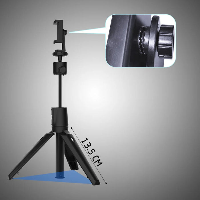 SELFIESHOW K20 Wireless Bluetooth-compatible Selfie Stick Phone Holder Shutter Remote Extendable Tripod - 3