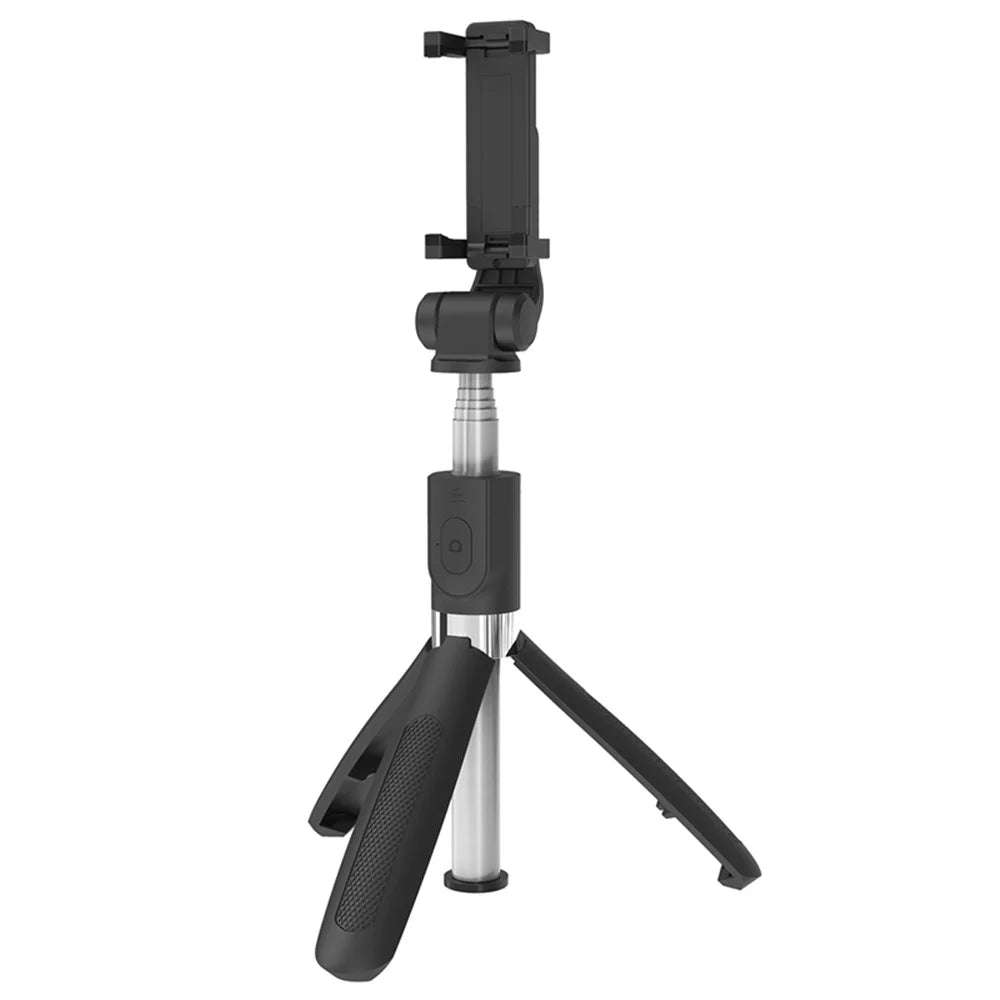 SELFIESHOW L01s Selfie Stick Tripod Extendable Bluetooth-compatible Monopod with 360 Degree Rotating Phone Clip and Remote Control - Black - 7