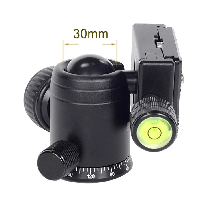 BEXIN V-30 Portable 360 Degree Rotating Ball Head Panoramic Shooting Camera Tripod Adapter - 2