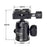 BEXIN V-30 Portable 360 Degree Rotating Ball Head Panoramic Shooting Camera Tripod Adapter - 3