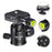 BEXIN V-30 Portable 360 Degree Rotating Ball Head Panoramic Shooting Camera Tripod Adapter - 4