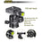 BEXIN V-30 Portable 360 Degree Rotating Ball Head Panoramic Shooting Camera Tripod Adapter - 7