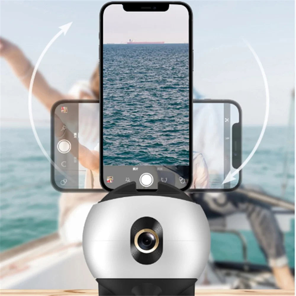 U3 360 Rotation Face Tracking Selfie Stand No Need APP Tripod Phone Holder Camera Gimbal for Photo Vlog Video Record - 7