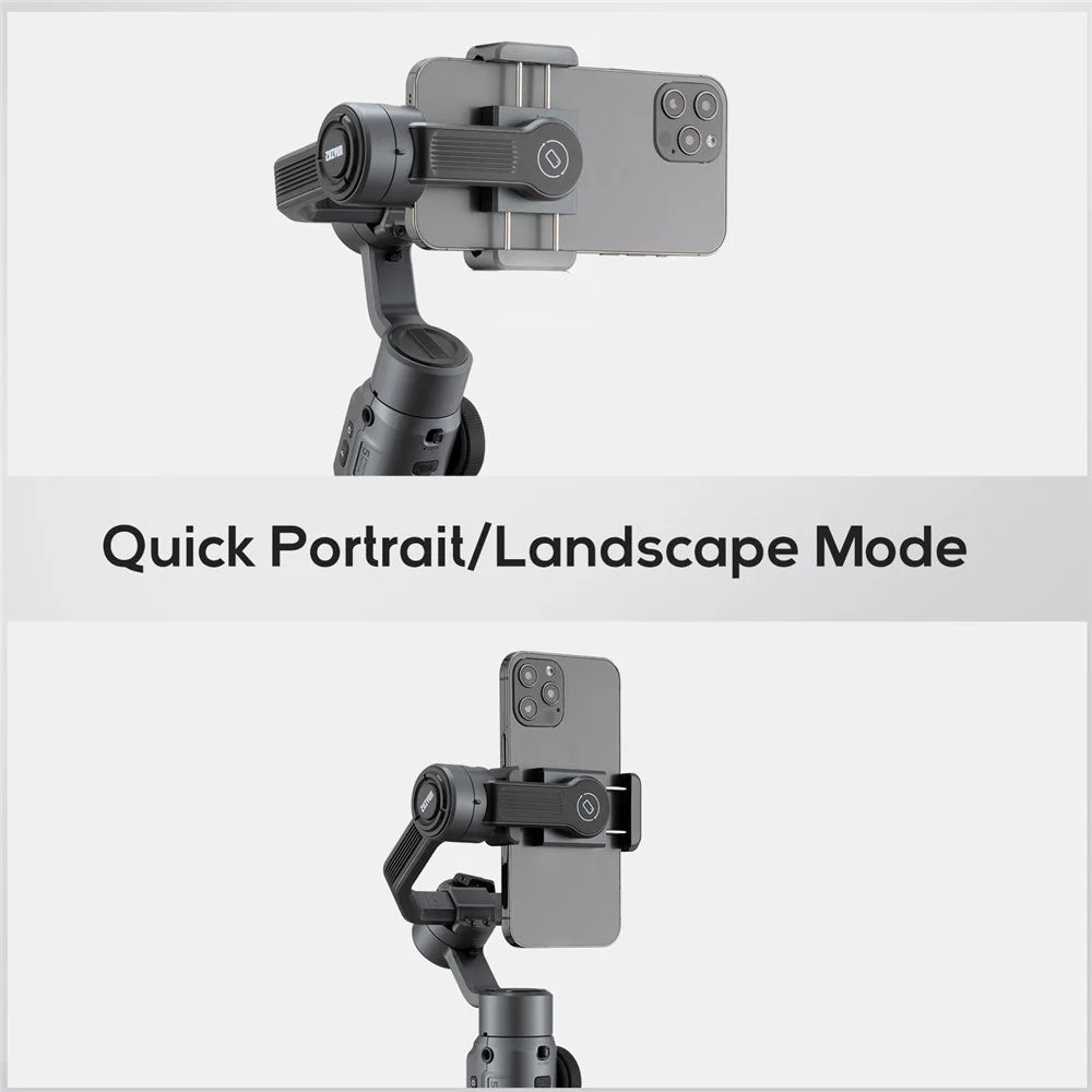 ZHIYUN SMOOTH 5  3-Axis Anti-shake Mobile Phone Handheld Gimbal Holder Live Streaming Stabilizer Photography Bracket with Tripod - Standard Version - 7