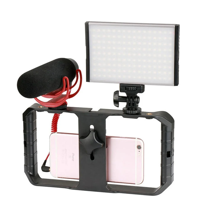 Video Stabilizer Practical Camera Camcorder Phone Stabilizer Vlog Video Holder Position Shooting Live Camera Mount - 2