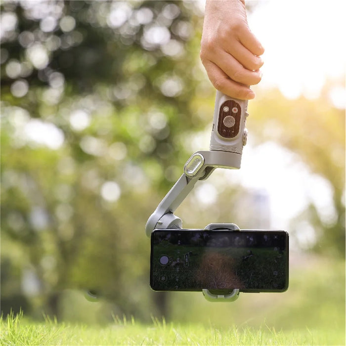 AOCHUAN SMART X Pro Smartphone Stabilizer with OLED LCD Display Handheld Gimbal Stabilizer Portable Tripod Phone Holder for Photography Support Wireless Charging - 6