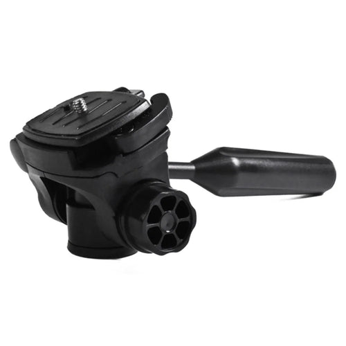 Q111 Adjustable Gimbal Panoramic Tripod Connector Quick Release Plate Camera Mobile Phone Mount with Plastic Handle - 1