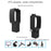 BRDRC DJI-5016 Selfie Stick for DJI OSMO Pocket 2 Handheld Gimbal Stabilizer Cable Phone Clip Module Extension Pole - Type C to Micro - 4