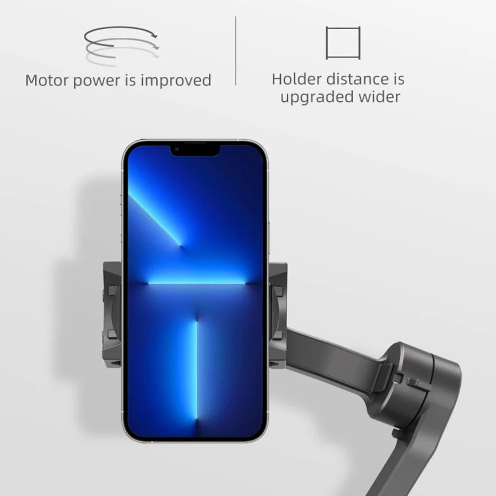 L9 Smartphone Gimbal Stabilizer Foldable Anti-Shake Phone Gimbal Built-in Extension Rod for Video Recording Vlog - 5