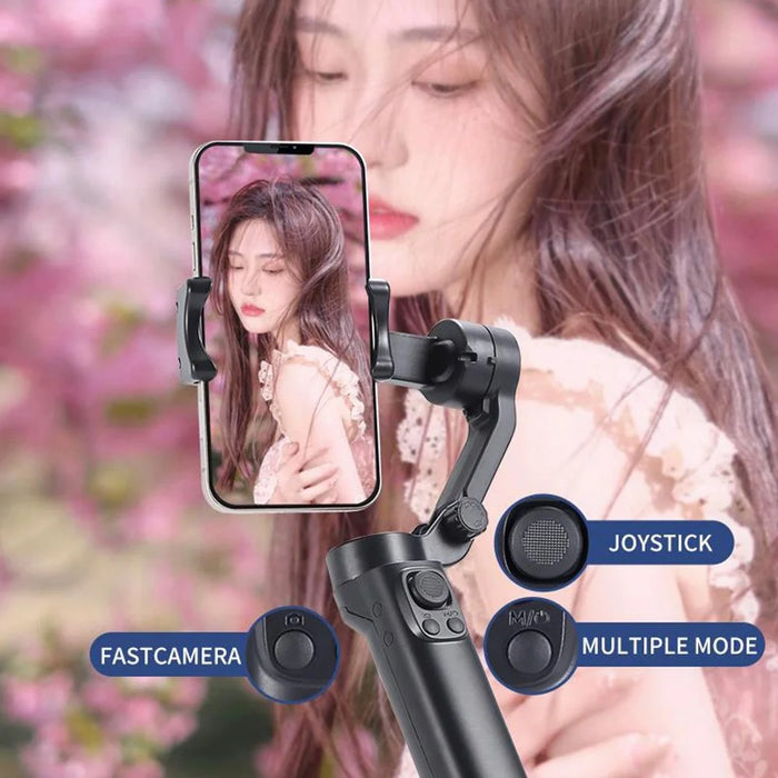 F5plus Three-Axis Gimbal Stabilizer Anti-Shake Foldable Phone Gimbal for Video Recording Vlog (without App) - 3