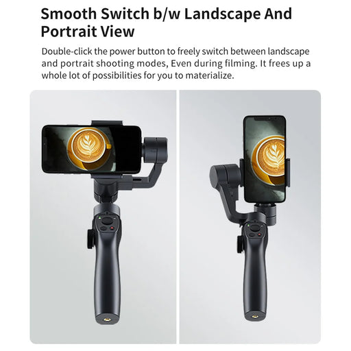 XIAOMIYUPING FUNSNAP Capture2s 3-Axis Handheld Gimbal Anti-Shake Stabilizer Selfie Stick for GoPro Hero, Cell Phones - 2