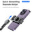 P02 Desktop Live Streaming Gimbal Camera Panoramic Follow Stand 360-Degree AI Face Recognition Stabilizer - 7