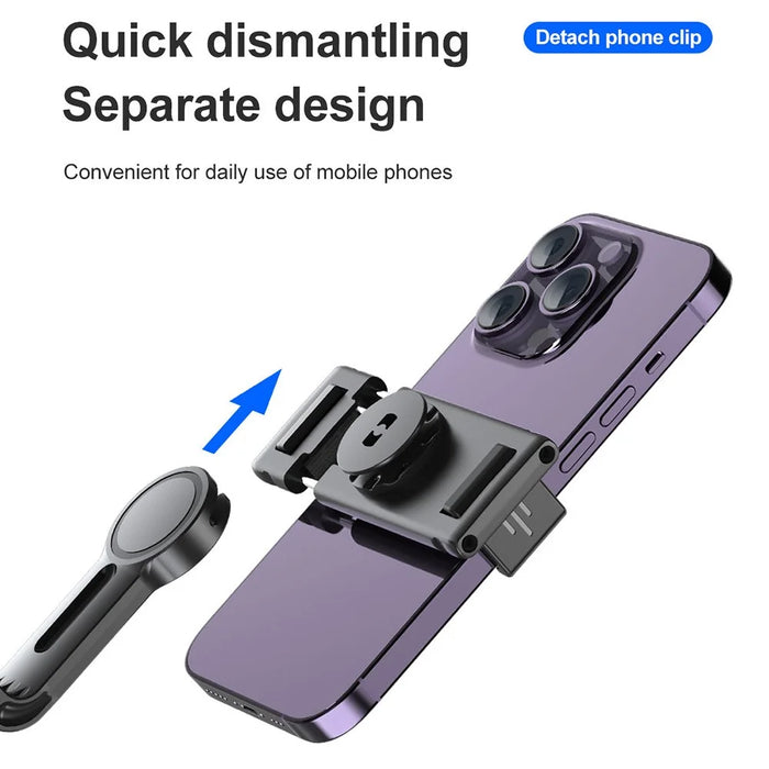 P02 Desktop Live Streaming Gimbal Camera Panoramic Follow Stand 360-Degree AI Face Recognition Stabilizer - 7