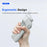 M01 Handheld Gimbal Stabilizer Anti-Shake 3-Axis Cell Phone Stabilizer with Fill Light, Face Follow Photography for Live Streaming - 4