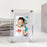 7-inch Digital Photo Frame Transparent Acrylic 600x1024 Video Picture Display Screen with 1G Memory - US Plug - 7