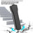 BRDRC Waterproof Storage Box for DJI Osmo Pocket 3 Portable Carrying Case Action Camera Accessory - 4