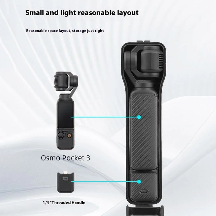 BRDRC Waterproof Storage Box for DJI Osmo Pocket 3 Portable Carrying Case Action Camera Accessory - 5