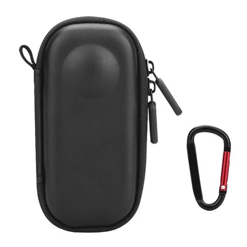 BRDRC For Insta360 X3 / One X2 / One X Action Camera Storage Case PU Protective Bag - Black - 1