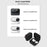 FLYMILE For Insta360 GO 3S / GO 3 Storage Case Camera and Accessories Carrying Bag - Nylon Material - 4