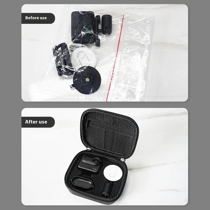 FLYMILE For Insta360 GO 3S / GO 3 Storage Case Camera and Accessories Carrying Bag - Nylon Material - 7