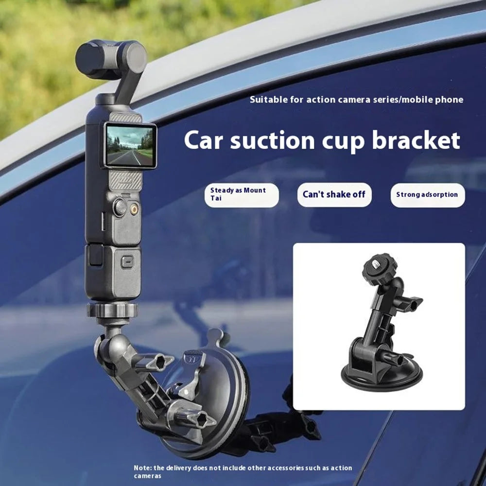 BRDRC For DJI Osmo Pocket 3 Suction Cup Mount Holder Car Sport Camera Bracket - 2