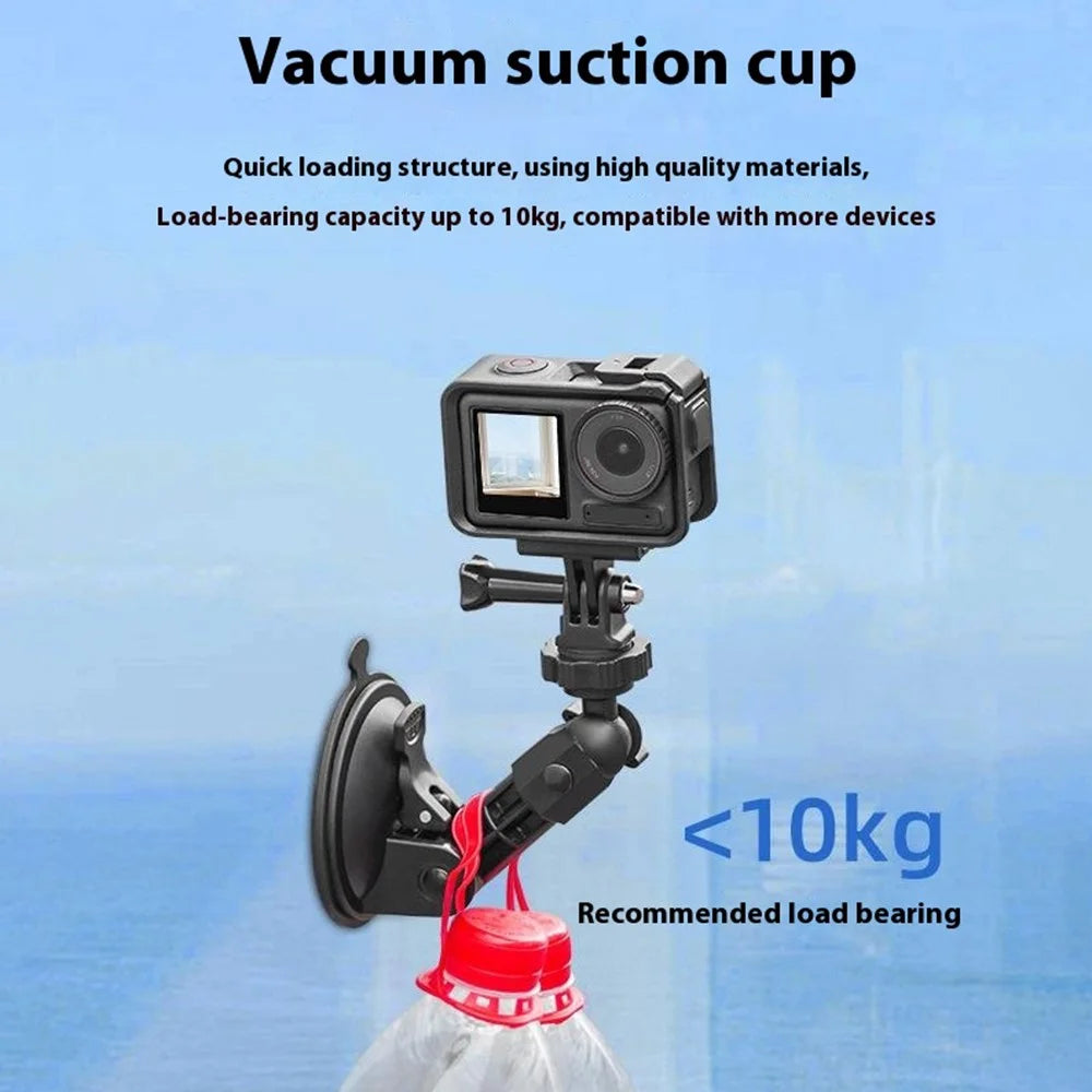 BRDRC For DJI Osmo Pocket 3 Suction Cup Mount Holder Car Sport Camera Bracket - 3