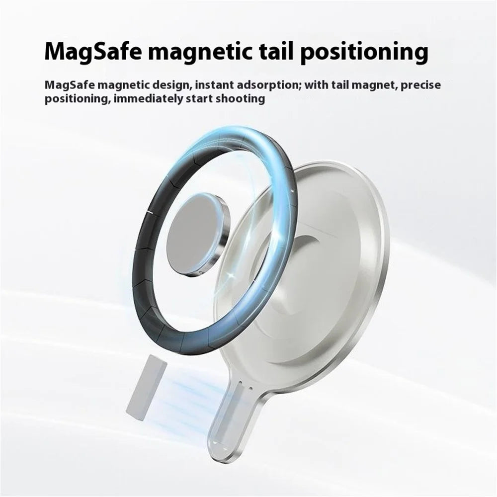 BRDRC For Insta360 Flow Handle Gimbal Magnetic Phone Bracket Magnetic Case Adapter - 5