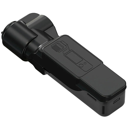 BRDRC For DJI Osmo Pocket 3 Gimbal Protector Screen Lens Cover Protective Hard Case - Black - 1