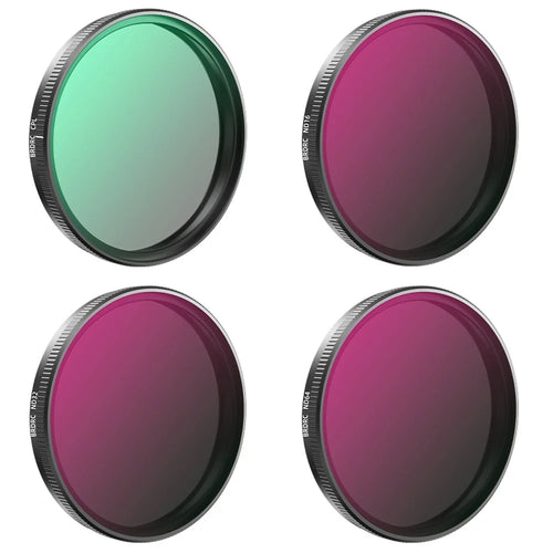 BRDRC CPL+ND16+ND32+ND64 Filter Kit for DJI Osmo Action 5 Pro / 4 / 3 Sports Camera Filters - 1