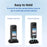 BRDRC Silicone Stand Base for Insta360 X4 Action Camera Desktop Holder - 6