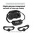 BRDRC Sponge Eye Mask for DJI Goggles 3 / Goggles 2 / Goggles Integra Flying Glasses Eye Cover Pad - 4