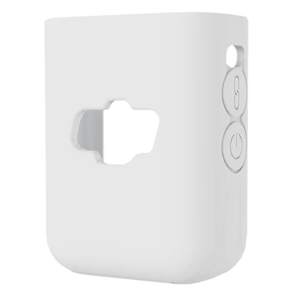 BRDRC For DJI Mic 2 Silicone Case Wireless Microphone Protective Cover - White - 1