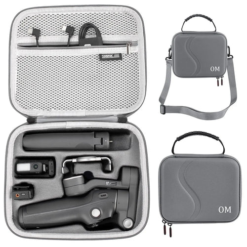 STARTRC For DJI Osmo Mobile 7 / 7 Pro Portable Travel Carrying Case PU Crossbody Bag - 1