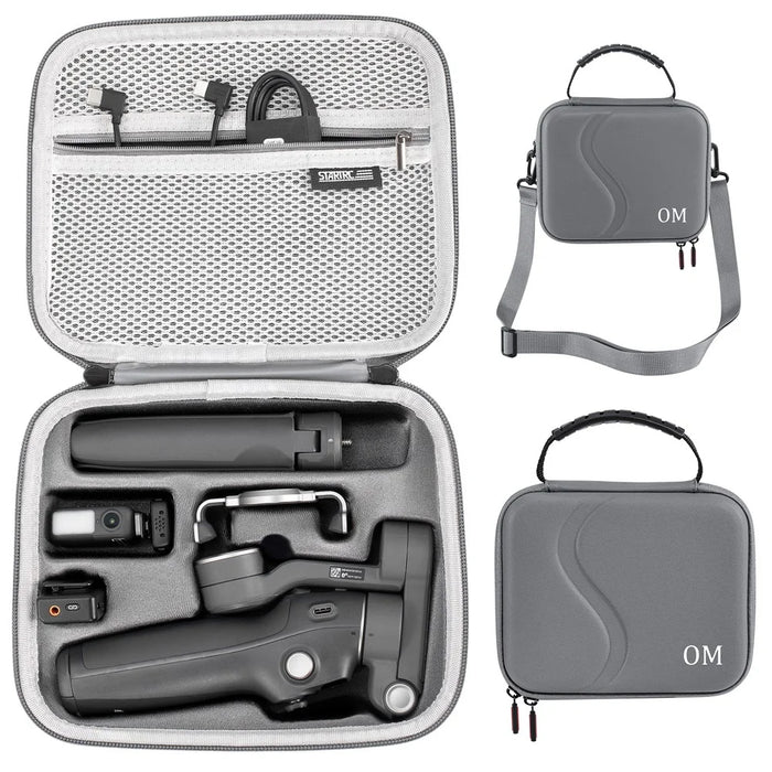 STARTRC For DJI Osmo Mobile 7 / 7 Pro Portable Travel Carrying Case PU Crossbody Bag - 1