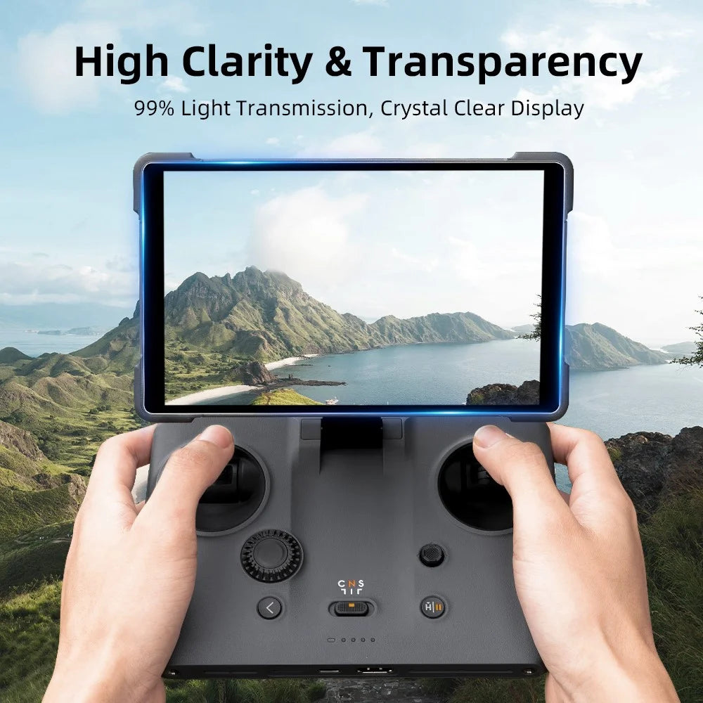 2Pcs For DJI RC Pro 2 Remote Control with Screen Ultra Thin Film Tempered Glass Screen Protector - 7