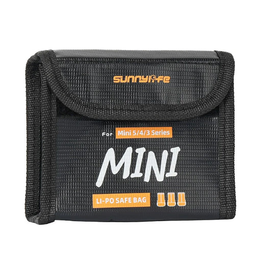 SUNNYLIFE N5P-DC085 Triple-Battery Safety Bag for DJI Mini 5 Pro / 4 Pro / 3 Pro / Mini 3 Battery Pouch Heat Resistant / Explosion Proof - 1