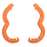 STARTRC For DJI Neo 2 Drone Heightened Landing Gear EVA Anti-Collision Frame Buoyancy Ring - Orange - 1