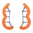 STARTRC For DJI Neo 2 Drone Heightened Landing Gear EVA Anti-Collision Frame Buoyancy Ring - Orange - 2