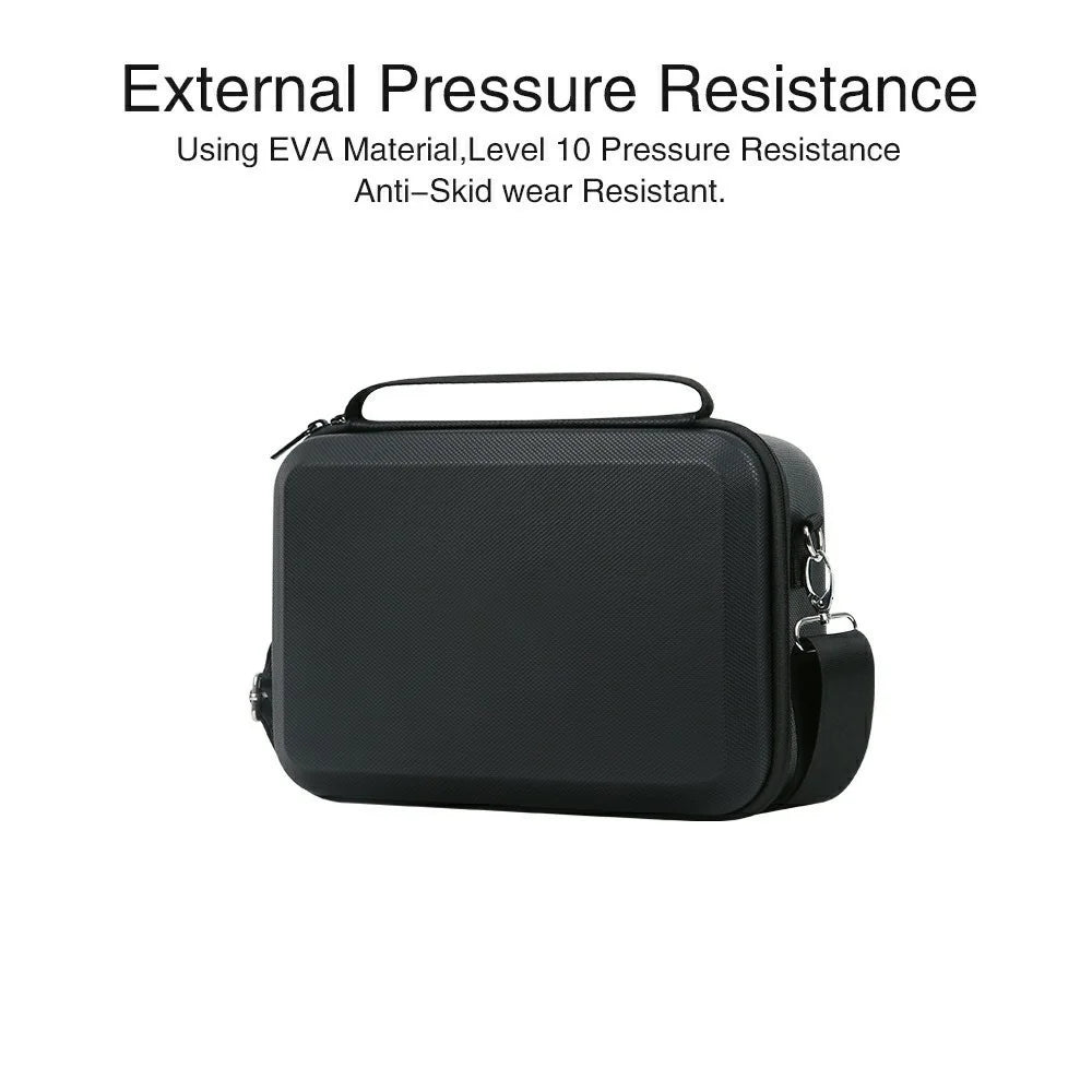 PU Storage Bag for DJI Lito 1 / Lito X1 Drone RC Controller Carrying Case Protective Cover - Black - 6