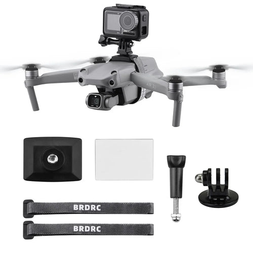 2Pcs Top Extension Kit Camera Fill Light Bracket Mount Holder for DJI Osmo Action/GoPro Sports Cameras - 1