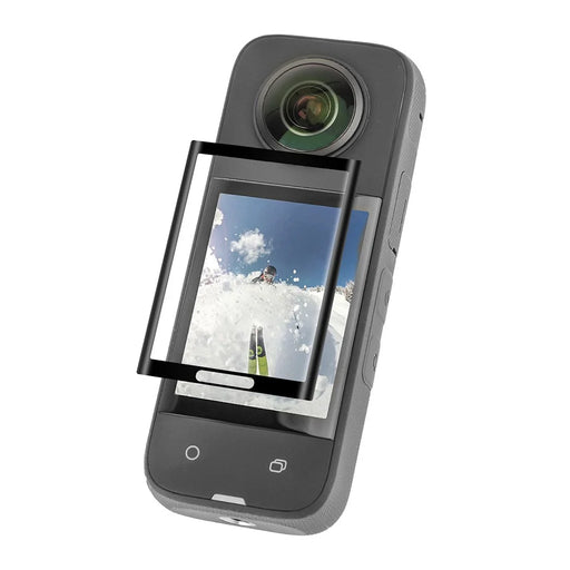 SUNNYLIFE IST-BHM491 1 Set Curved Design Camera Screen Film for Insta360 X3, Anti-scratch Full Covering Tempered Glass Screen Protector - 1