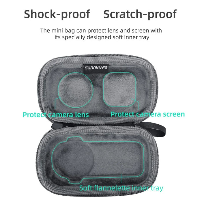 SUNNYLIFE IST-B496 for Insta360 X3 / ONE X2 / X Storage Bag Anti-scratch Camera Protective Case - 7