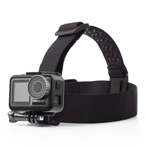 BRDRC DJI-6014 For Osmo Action Camera Adjustable Head Strap Anti-slip Fixing Band Headband - 1