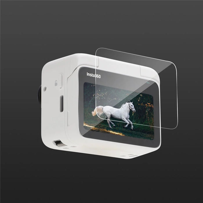 SUNNYLIFE 1Pc For Insta360 GO 3 Action Camera Tempered Glass 9H Hardness Lens Film + Screen Protector Set - 4