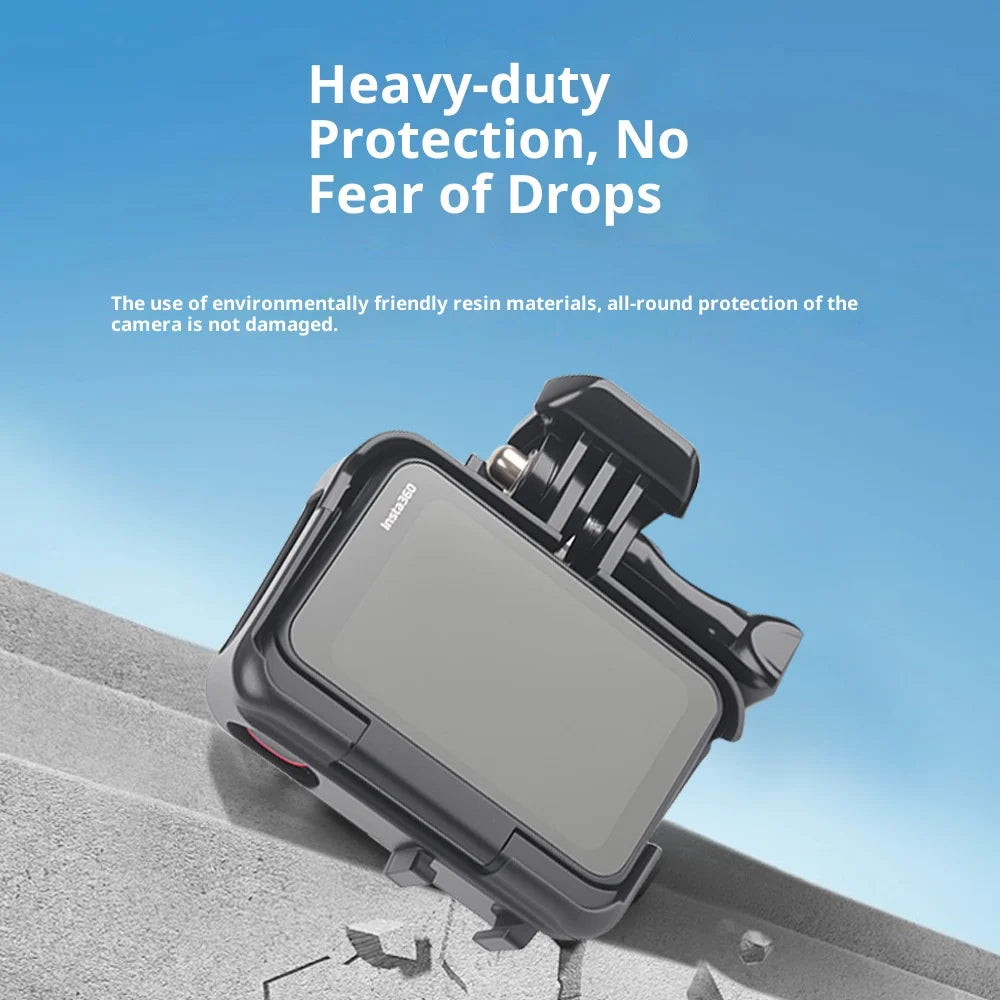 For Insta360 Go Ultra Lightweight Protective Cage Anti Drop Housing Frame Action Camera Accessories - 3