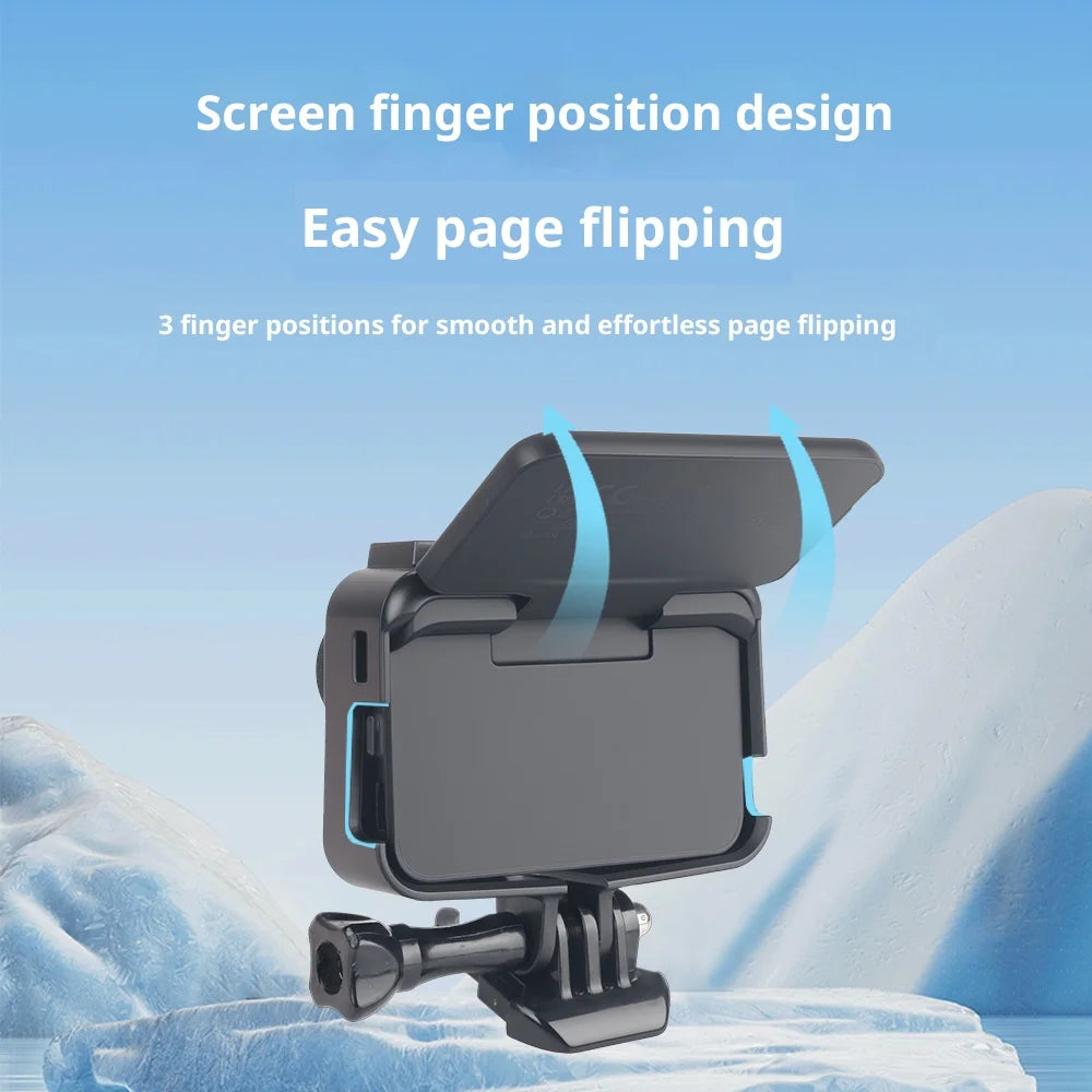 For Insta360 Go Ultra Lightweight Protective Cage Anti Drop Housing Frame Action Camera Accessories - 4